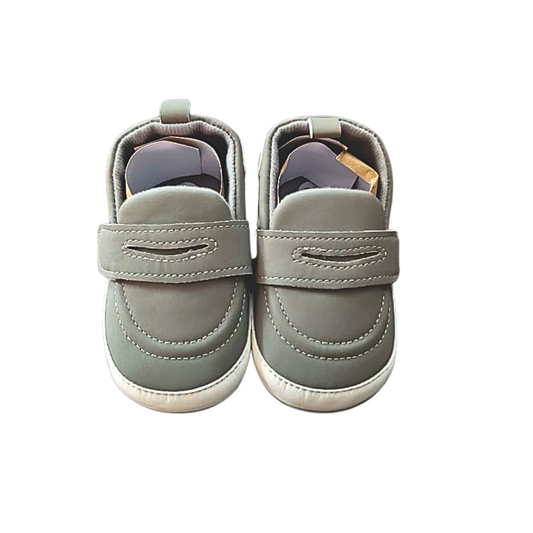 LH-GREY PLAIN BOOTIES