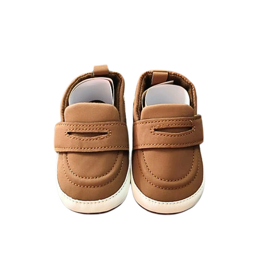 LH-BROWN PLAIN BOOTIES