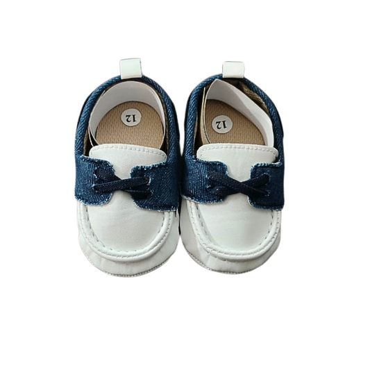 LH-WHT&NAVY BOY BOOTIES