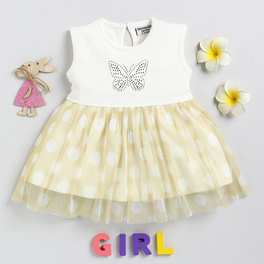 WC-6348 S/S WHITE FANCY DRESS