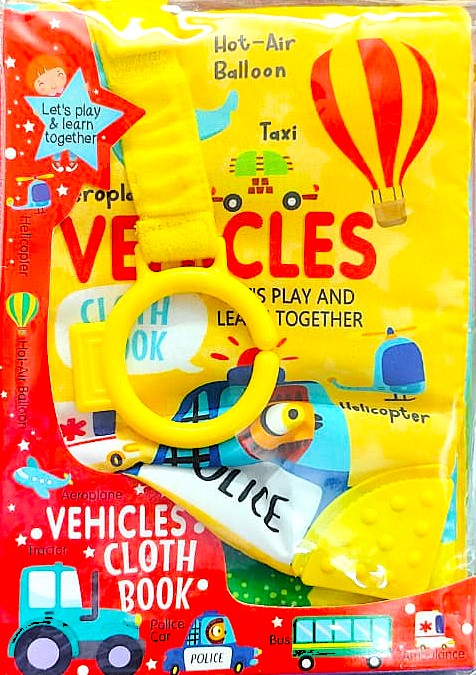 VEHICLES CLOTH BOOK - Mamadada