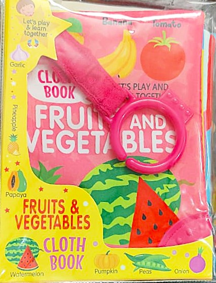 FRUITS&VEGETABLE CLOTH BOOK - Mamadada