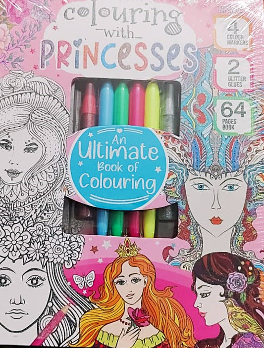 COLOURING (W) PRINCESS - Mamadada