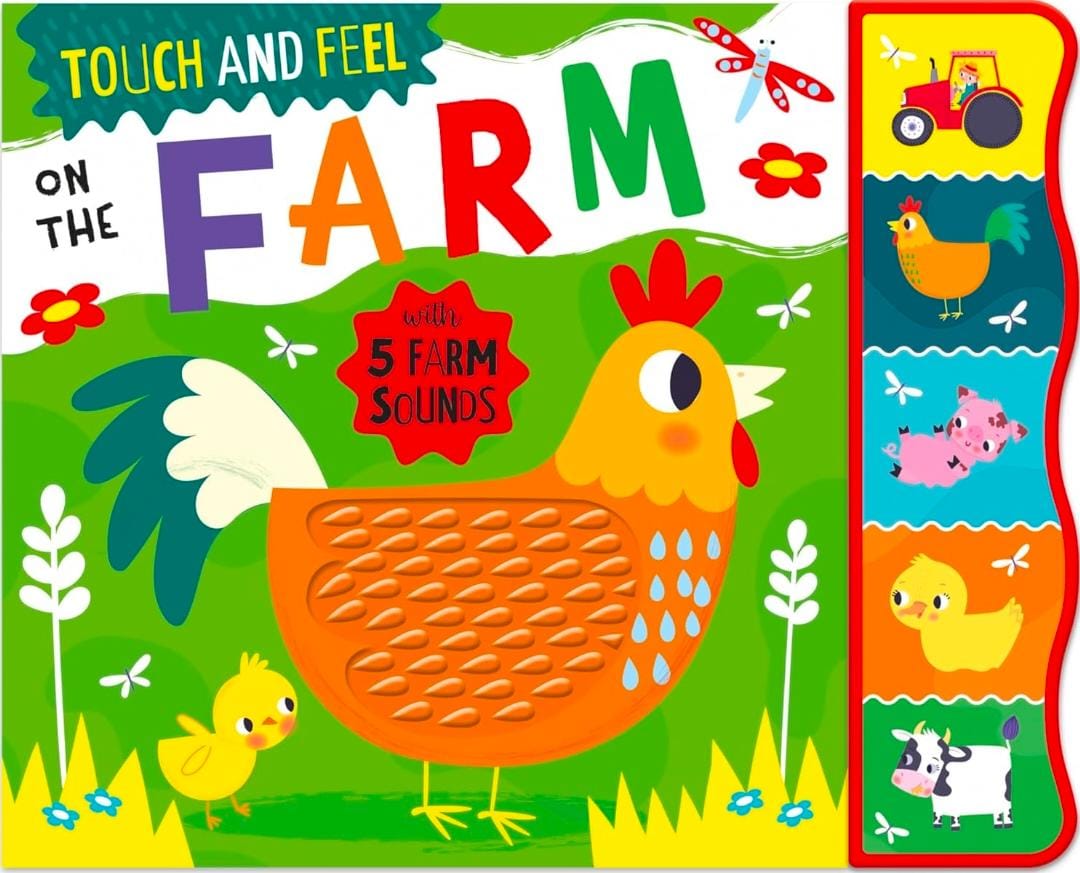 TOUCH AND FEEL ON THE FARM - Shree Books