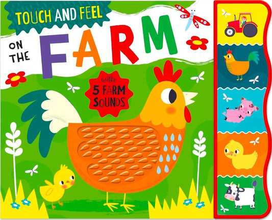 TOUCH AND FEEL ON THE FARM - Shree Books