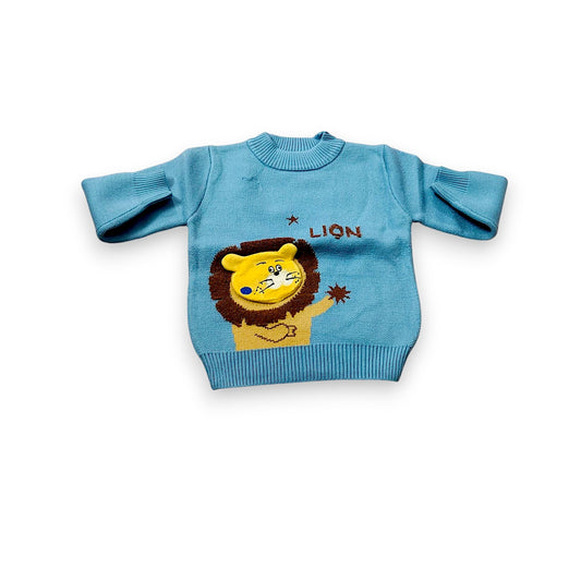 N-9913/455 BLUE SWEATER