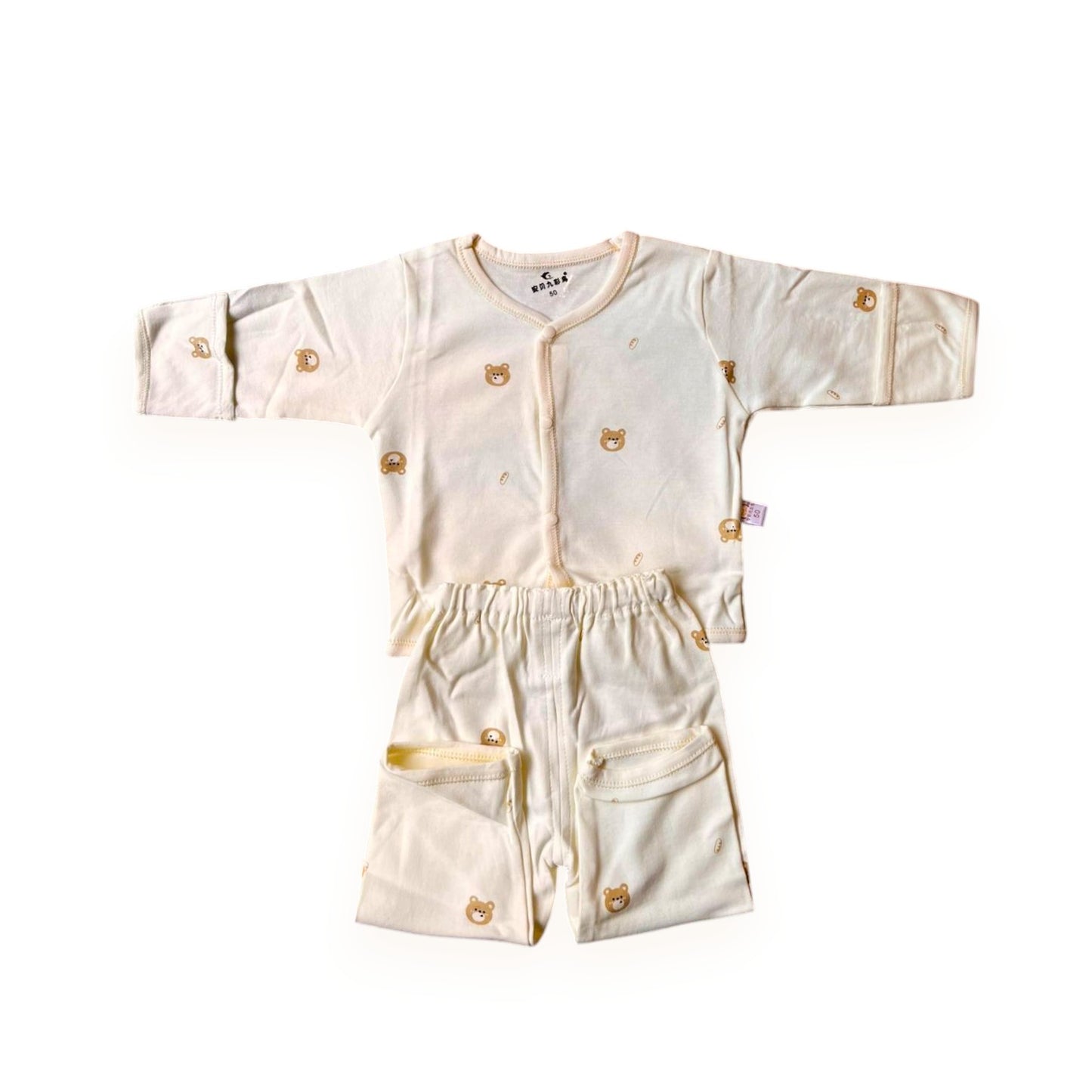 Sweater Fs Suit Cream Teddy AB-55