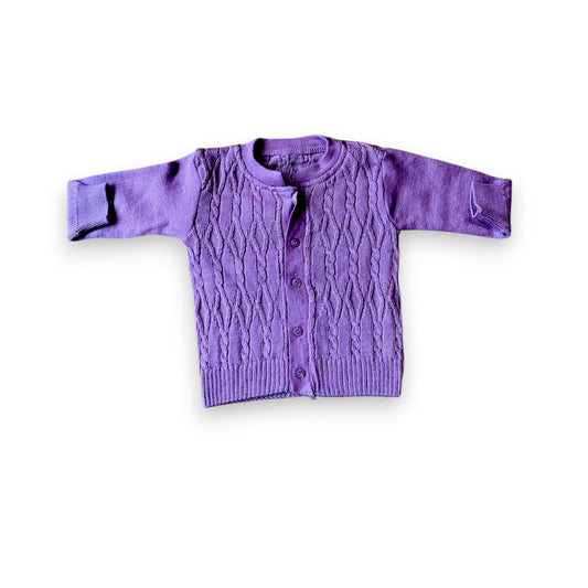 Sweater Fs Top  Purple Lb-2145