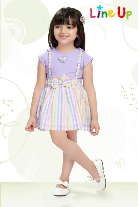 4746BSD-LAVENDER SKIRT TOP