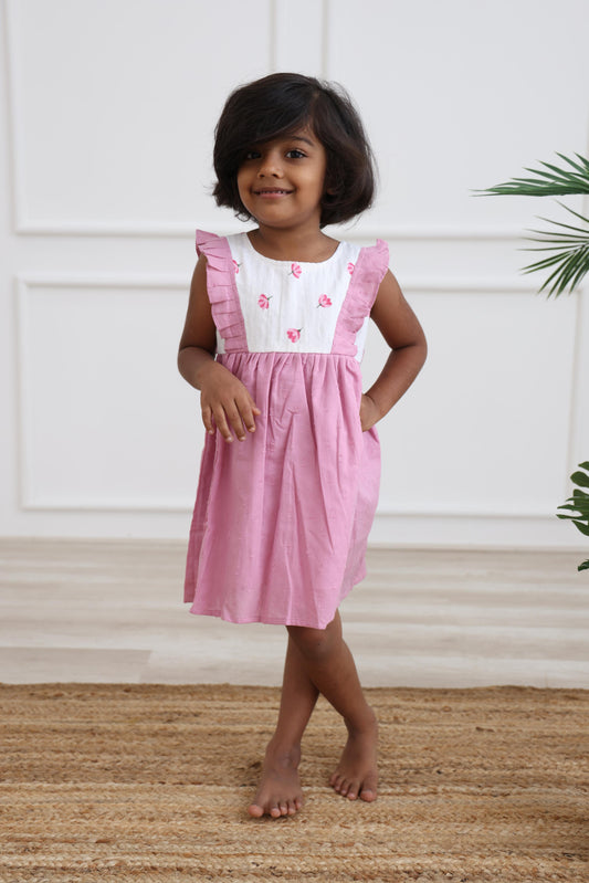 TIINY-PINK BUTTA FROCK
