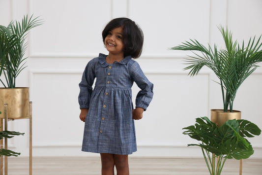TIINY-DENIM FROCK