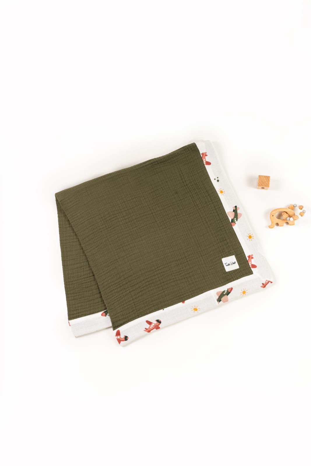 4 LAYER CRINKLED MUSLIN BLANKET 80*80