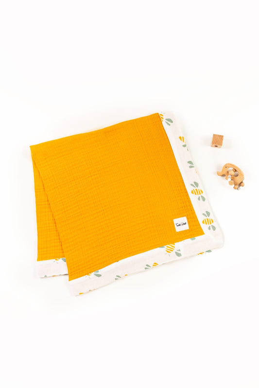 4 LAYER CRINKLED MUSLIN BLANKET 80*80