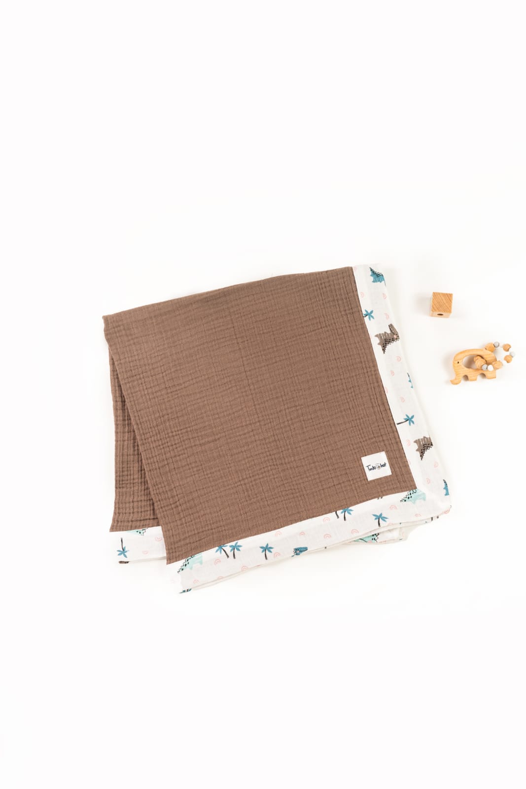 4 LAYER CRINKLED MUSLIN BLANKET 80*80