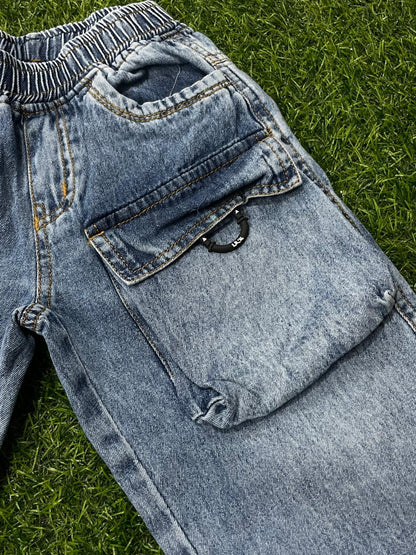 119-L.BLUE BOYS PANTS