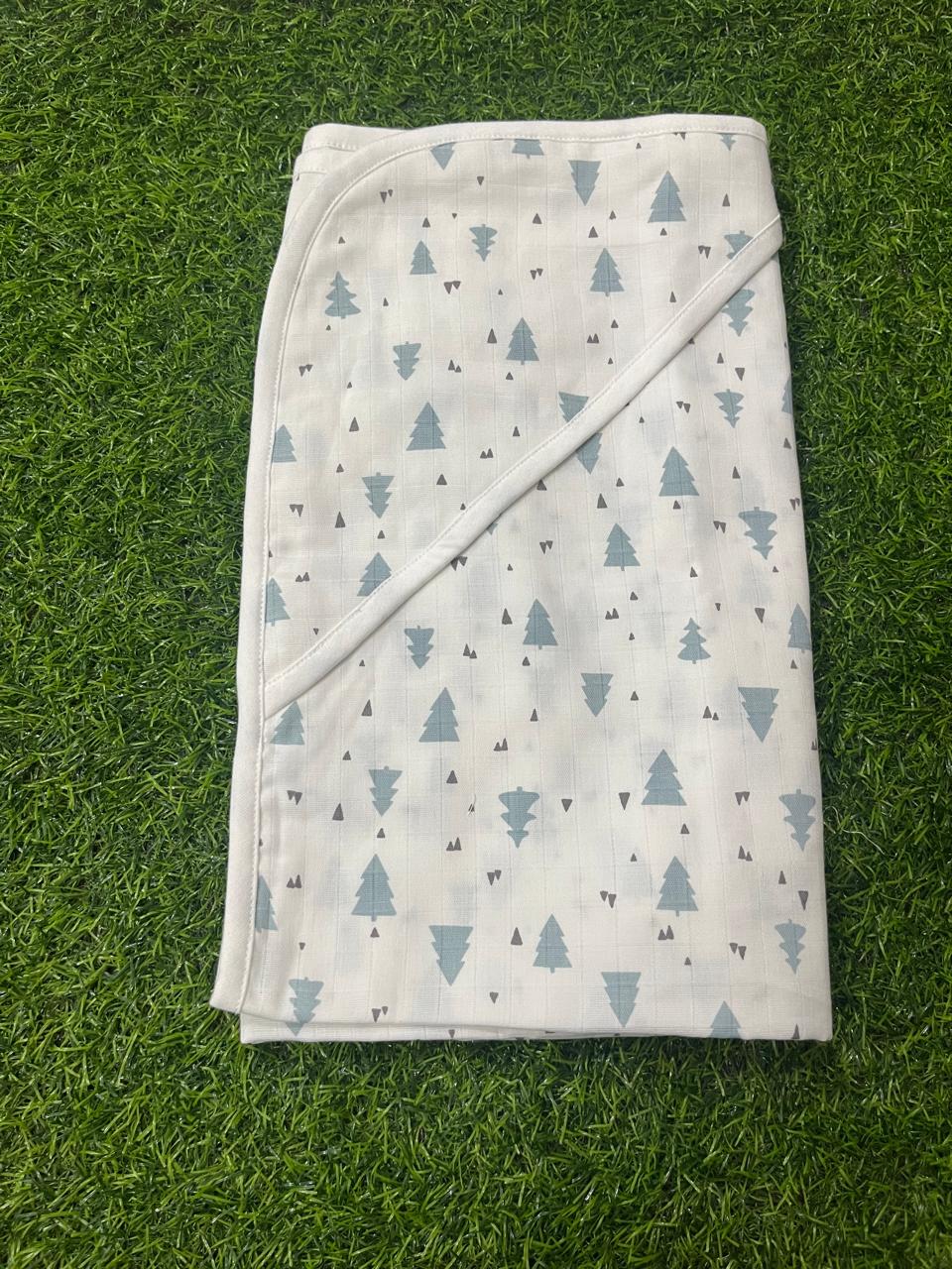KINDER-70X70CM HOODED TOWEL