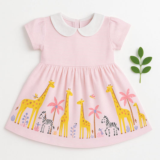 KOPA PINK ANIMAL PARADE DRESS