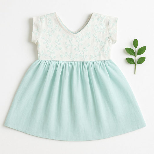 KOPA GREEN PASTEL EMBRACE DRESS
