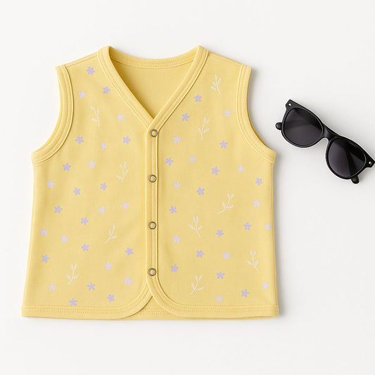YELLOW FLORAL PRINT