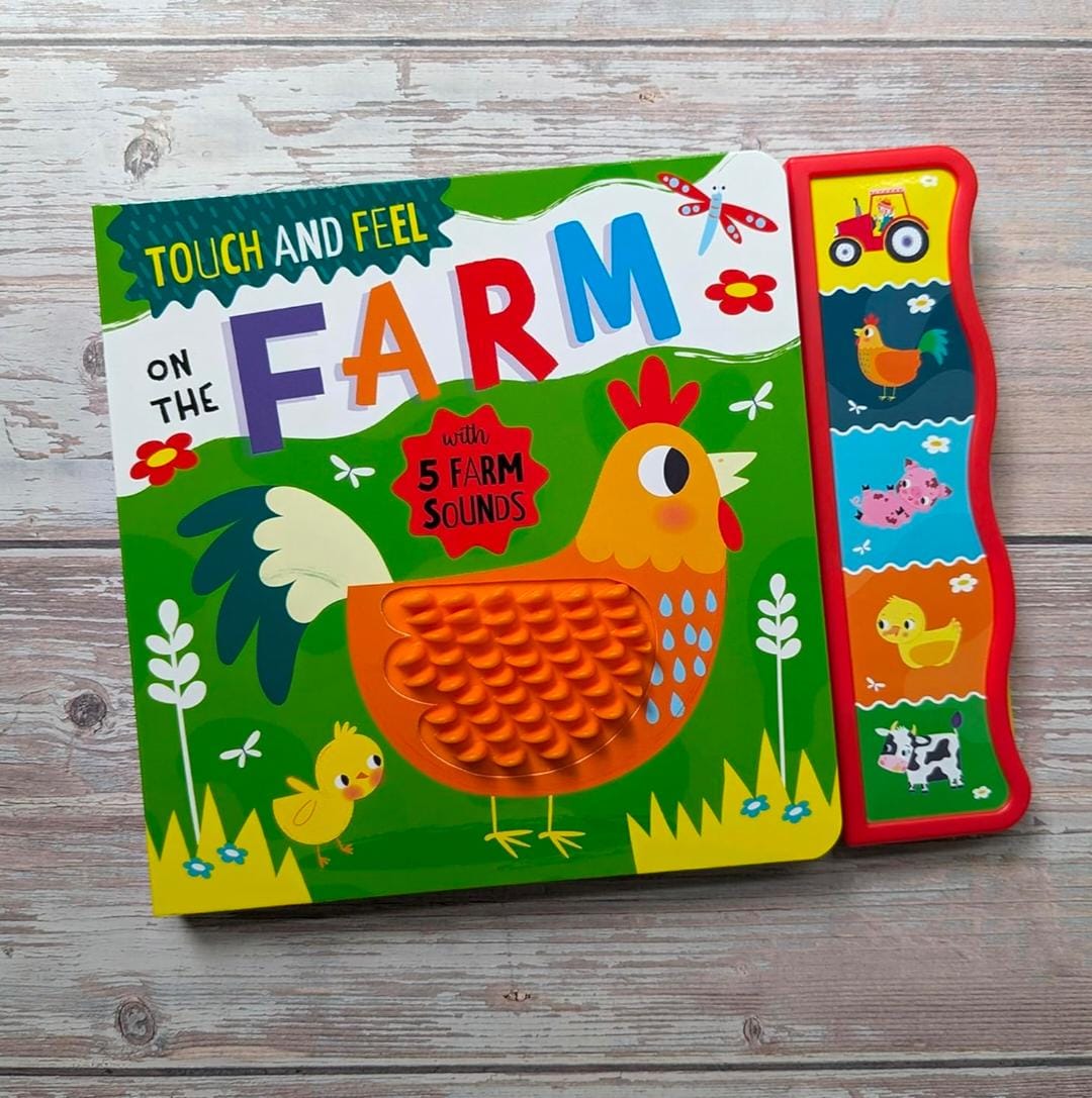 TOUCH AND FEEL ON THE FARM - Shree Books