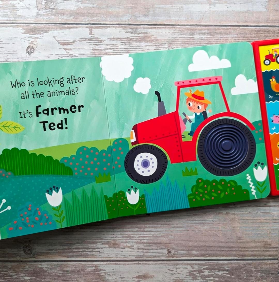 TOUCH AND FEEL ON THE FARM - Shree Books