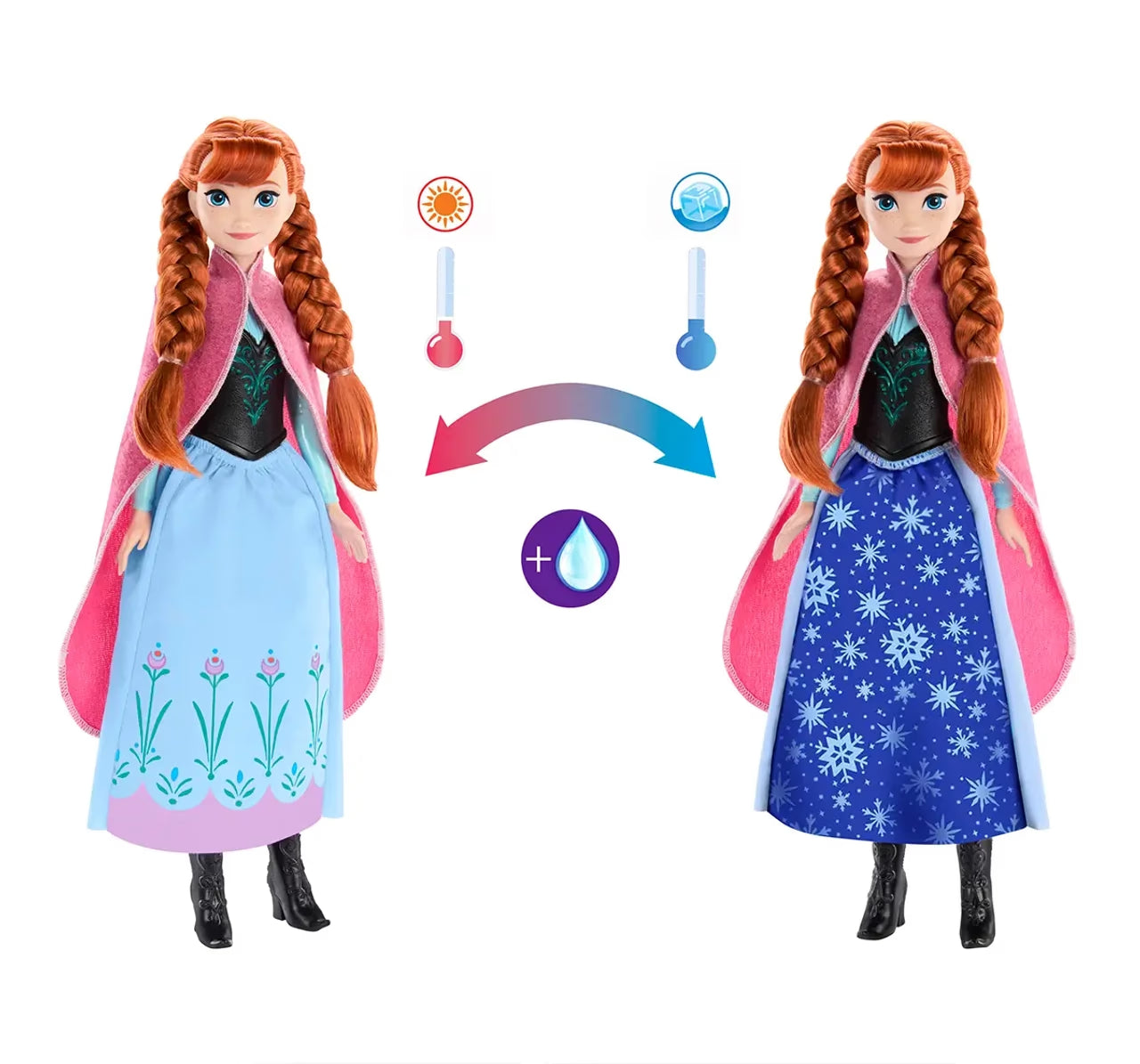 Disney Frozen Anna Magical Skirt Doll - Mamadada