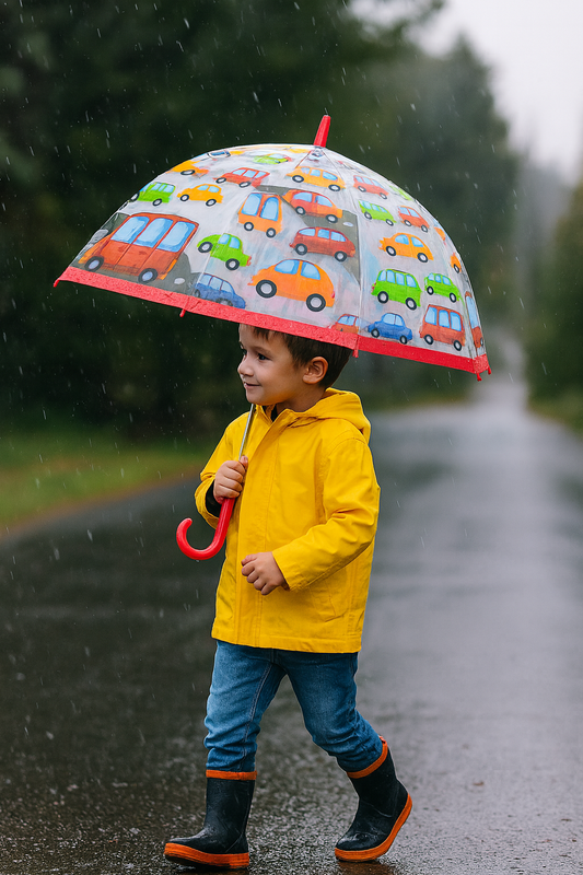 Colorful Cars Umbrella
