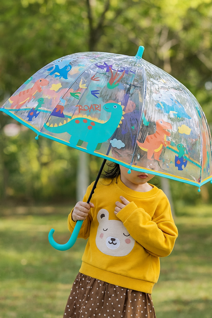 Dinosaur Transparent Umbrella
