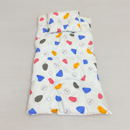 Complete Baby Care Combo – Bedding Set, Cradle, Sipper, Rattle & Waterproof Sheet - Mamadada