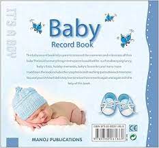 BABY RECORD BOOK IT`S A BOY - Mamadada