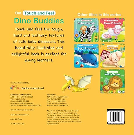 TOUCH&FEEL;DINO BUDDIES - Mamadada