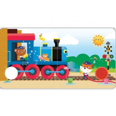 Busy Train Sound Book - Shree Books