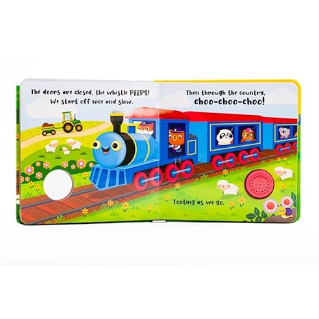Busy Train Sound Book - Shree Books