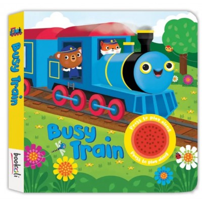 Busy Train Sound Book - Shree Books