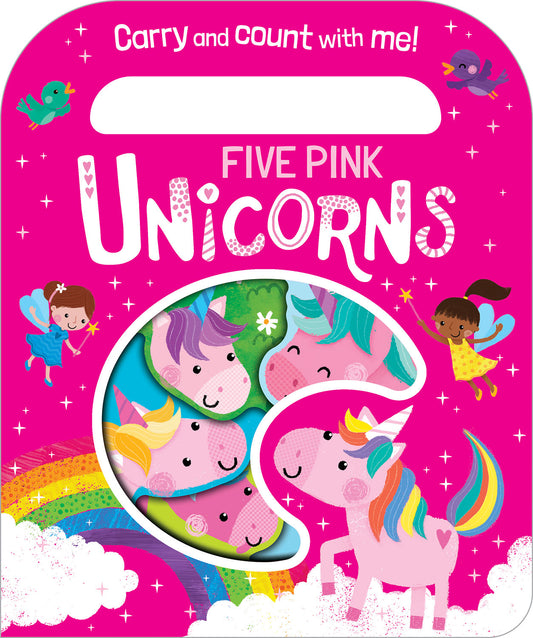FIVE PINK UNICORNS