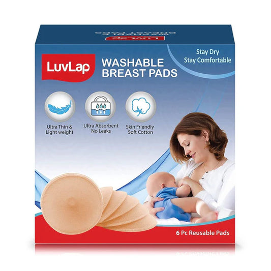 18799 WASHABLE BREAST PADS 6PCS