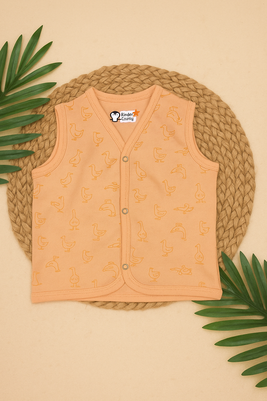 Duck Print Sleeveless Jabla