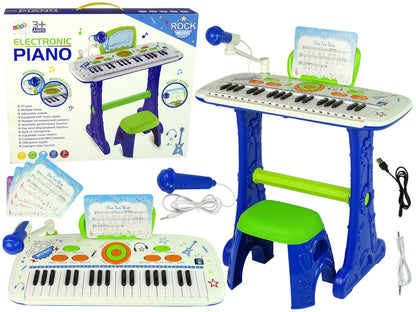 AB-37KEY BLUE KEYBOARD SET