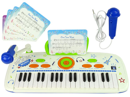 AB-37KEY BLUE KEYBOARD SET