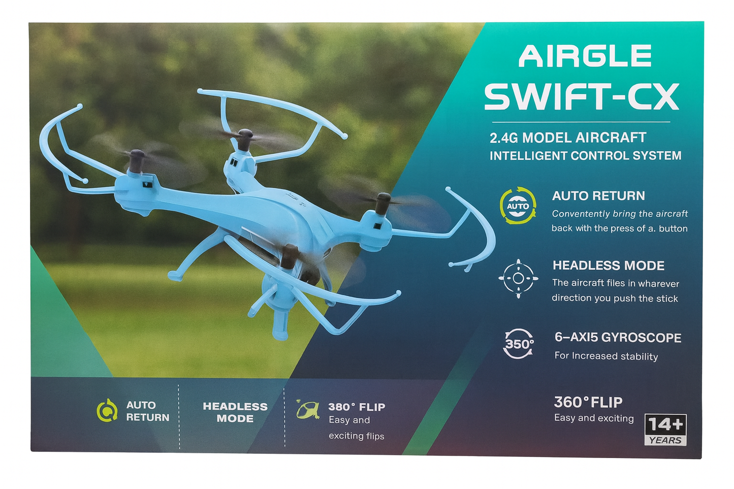 Airgle Swift-CX 2.4GHz 4-Axis Drone