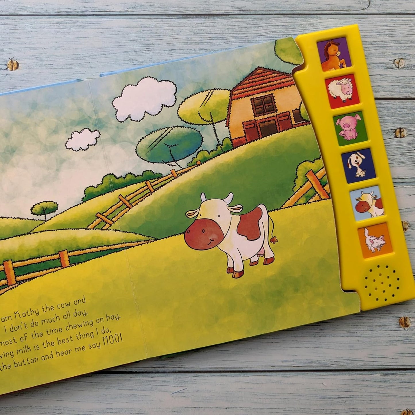 Farm Animals: 6 Fun Animal Sound - Shree Books
