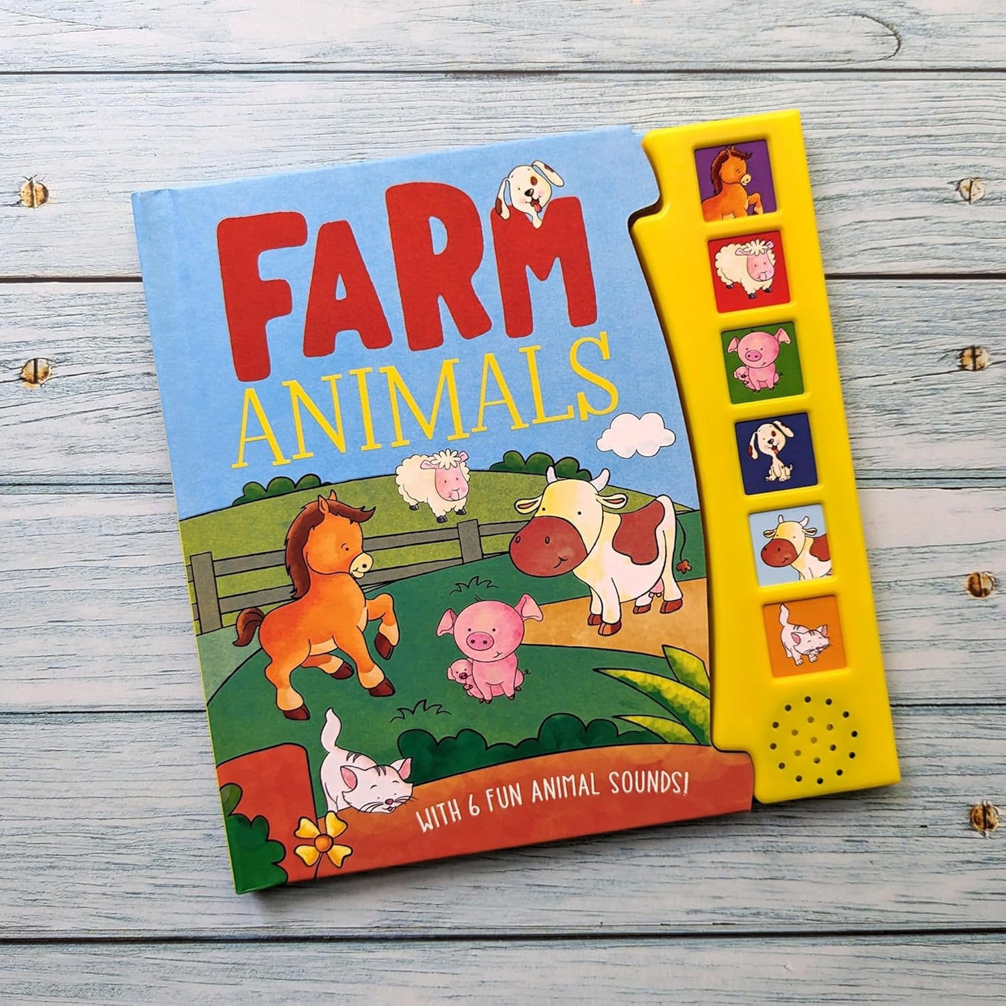 Farm Animals: 6 Fun Animal Sound - Shree Books