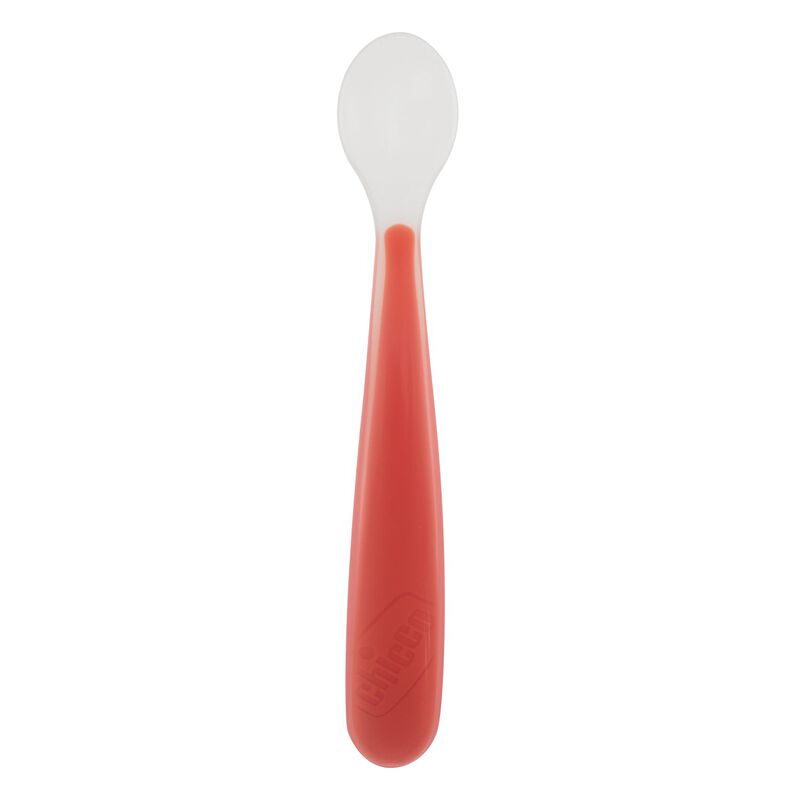682871 SOFT SIL SPOON 6M+RED