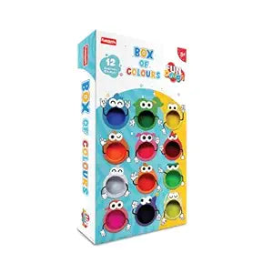 Funskool Box of Colours – 12 Bright Modelling Clays for Kids - Mamadada
