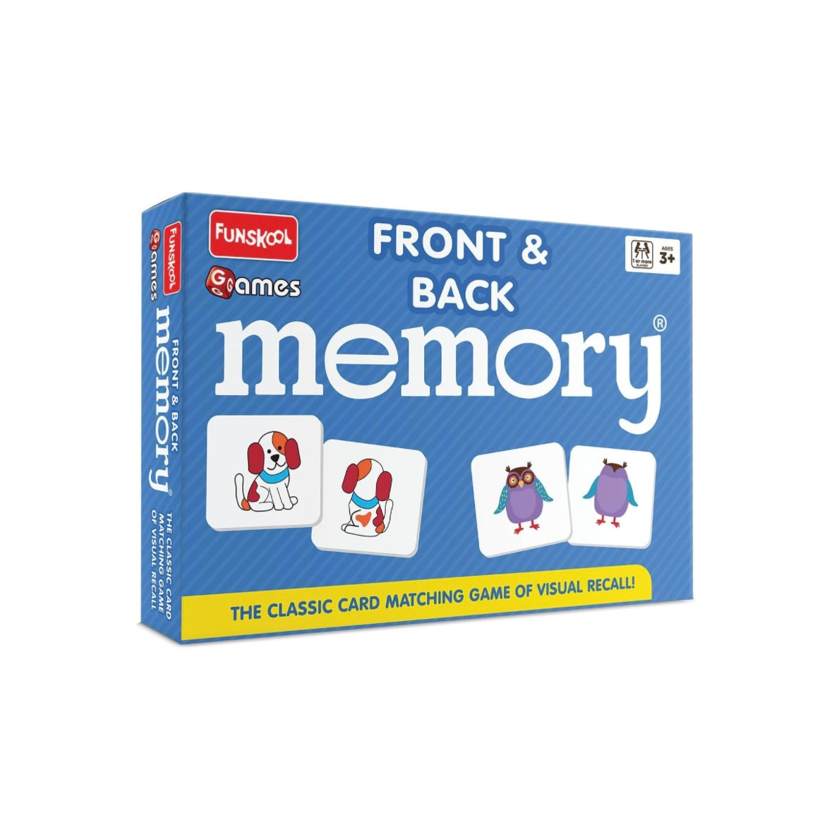 Funskool Front & Back Memory Game – Classic Card Matching Game - Mamadada