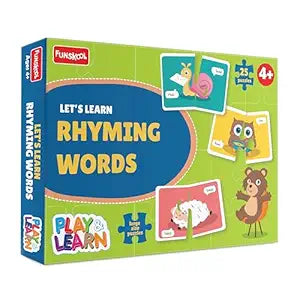 Funskool Rhyming Words Puzzle – Educational Play Set - Mamadada