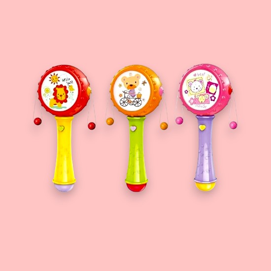 MB-DRUM RATTLE (W)LIGHT - Mamadada