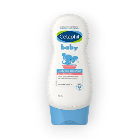 Cetaphil Baby Moisturizing Bath and Wash, 230ml - Mamadada