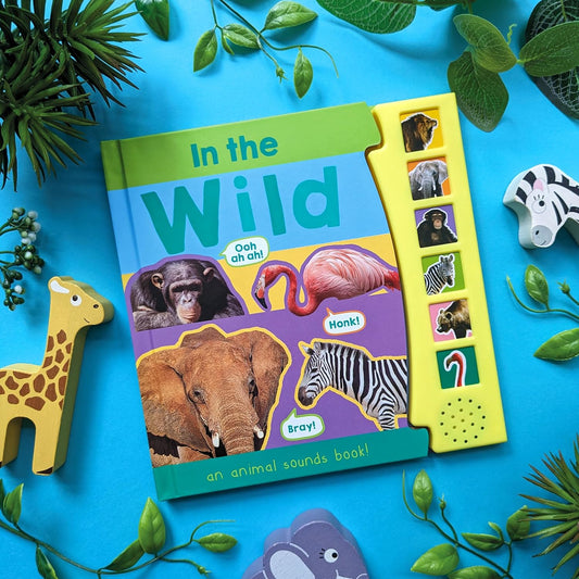 In the Wild an Animal Sounds Books - Shree Books