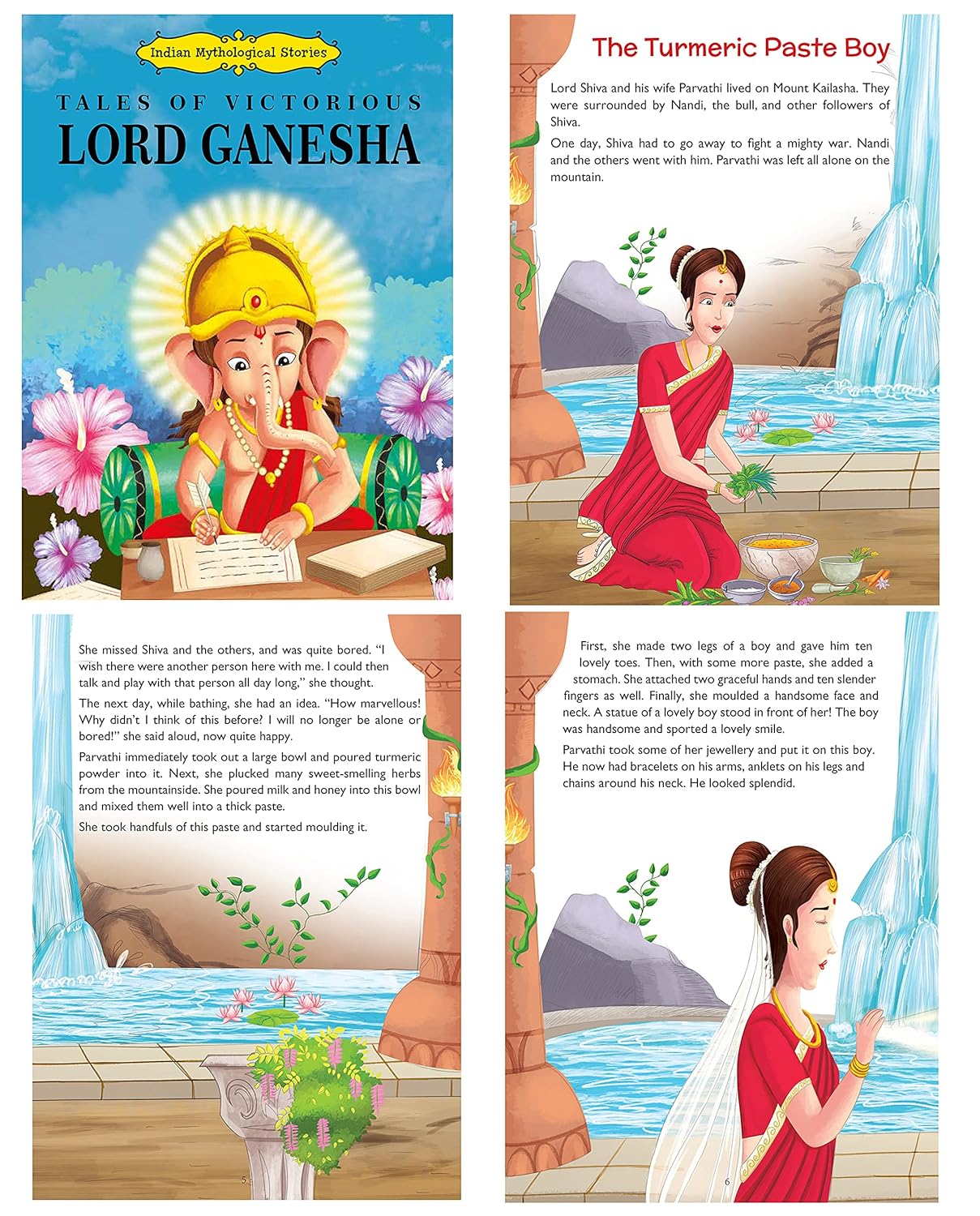 Pegasus Tales of Victorious Lord Ganesha - Indian Mythological Stories for kids